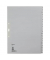 Kartonregister 1201-00-85, A bis Z, A4+, 100 g/m², graue Taben, 20-teilig