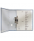Kartonregister 1226-00-85, 12-teilig blanko, A5+ quer, 100 g/m&sup2;, graue Taben, 12-teilig