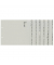 Kartonregister 1306-00-85, A bis Z, A4 halbe Höhe, 100 g/m², graue Taben, 6 x 15-teilig