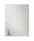 Kartonregister 4300-00-85, A bis Z, A4, 100 g/m², graue Taben, 20-teilig