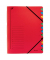 Ordnungsmappe 3912 3912-00-25, I-XII, rot, Din A4, 12 F&auml;cher