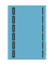 selbstklebende Rückenschilder 1686 1686-20-35 blau schmal/kurz 39x192mm (BxH) selbstklebend permanent 