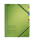 Ordnungsmappe Leitz-Ordnungsmappen-Serie 3907-00-55, I-VII, gr&uuml;n, A4, 7 F&auml;cher