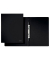 Spiralhefter 3040 3040-00-95, A4, schwarz, Karton, 430g, Vorderdeckel schwarz / opak