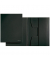 Jurismappe 3924 3924-00-95, A4 schwarz Recyclingkarton 430g, mit 3 Einschlagklappen