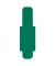 Signalreiter 0,3mm Hartfolie d.grün 40x12mm