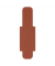 Signalreiter 0,3mm Hartfolie braun 40x12mm