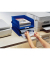 Briefablage-Box Sorty 5231-00-35 mit Frontklappe A4 / C4 blau Kunststoff stapelbar