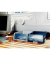 Briefablage-Box Sorty 5231-00-35 mit Frontklappe A4 / C4 blau Kunststoff stapelbar