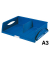 Briefablage-Box Sorty Jumbo 5232-00-35 A3 quer blau Kunststoff stapelbar