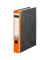 Ordner 1050 1050-50-45, A4 52mm schmal Karton schwarz/orange
