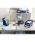 Briefablage Plus Jumbo 5233-00-35 A4 / C4 blau Kunststoff stapelbar