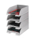 Briefablage Plus Jumbo 5233-00-85 A4 / C4 grau Kunststoff stapelbar
