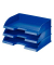 Briefablage Jumbo Plus 5219-00-35 A4 / C4 quer blau Kunststoff stapelbar