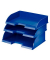 Briefablage Jumbo Plus 5219-00-35 A4 / C4 quer blau Kunststoff stapelbar