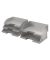 Briefablage Jumbo Plus 5219-00-85 A4 / C4 quer grau Kunststoff stapelbar