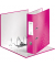 Ordner WOW 1005-00-23, A4 80mm breit PP vollfarbig pink metallic