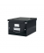 Aufbewahrungsbox Click & Store WOW 6044-00-95, 16,7 Liter, mit Deckel, au&szlig;en 369x281x200mm, Karton schwarz