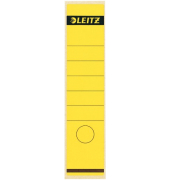 selbstklebende Rückenschilder 16400015 gelb breit/lang 285x61,5mm (HxB) permanent 