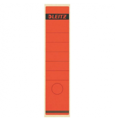 Rückenschilder 1640-00-25 61 x 285 mm rot zum aufkleben