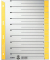 Trennblätter 1652 1652-00-15 A4+ gelb 230g Karton