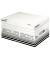 Archivbox Solid 6117-00-01, weiß, Pappe