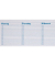 Schreibunterlage Office 46633 480x330mm 30Blatt blanko/Kalender