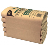 Kompostbeutel aus Papier, 10l, 35x21x15cm, braun