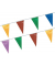 Wimpelkette farbig, Folie, 20 m, wetterfest
