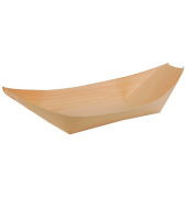 Schale pure Schiffchen 16,5x8,5 cm Holz, für Fingerfood
