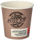 Trinkbecher Pappe Pure Joy 0,1l, lila, &Oslash; 6 cm
