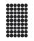 Markierungspunkte 3140 schwarz Ø 12mm