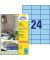 Etiketten BLAU 3449 70 x 37 mm