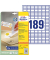 Etiketten L4731REV-25, weiß 25,4x10mm, rechteckig, 