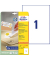 Etiketten L4735REV-25, weiß 210x297mm, rechteckig, 