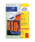 selbstklebende Rückenschilder ultragrip L4762-20 rot schmal/kurz 38x192mm (BxH) permanent 