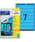 selbstklebende Rückenschilder ultragrip L4763-20 blau schmal/kurz 38x192mm (BxH) selbstklebend permanent 