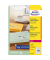 L4770-25 Adress Etiketten 45,7 x 25,4mm transparent