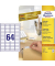 Etiketten L6021REV-25, weiß 45,7x16,9mm, rechteckig, 