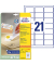 Etiketten L6023REV-25, weiß 63,5x38,1mm, rechteckig, 