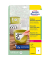 Wetterfeste Folienetiketten, weiß, 210 x 297 mm, wiederablösbar