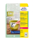 Wetterfeste Etiketten, 30 mm Ø, weiß, 48 Etiketten/Blatt,wieder