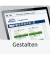 C32011-10 Visitenkarten weiß 85 x 54 mm 200g glatte Kanten