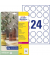 Folienetiketten L7780-25, transparent, &Oslash; 40mm, rund