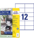 Etiketten Home Office 3424-10, weiß 105x48mm, rechteckig, 
