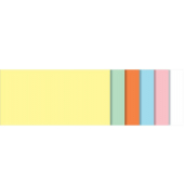 Meet up BA100, 10x20cm (HxB), 120g, farbig sortiert 