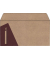 braun-Weihnachtsbriefpapier Weihnachtsmotiv Cut-out style DU258 Din Lang 100g 