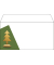 Weihnachtsumschl&auml;ge Baum / Kerze / Stern Cut-out style DU257, Din Lang, 90g