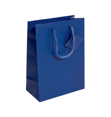 Geschenktasche GT504, allgemein, Small,Kunststoffkordel,Geschenkanhänger, 17cm x 23cm