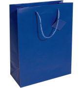 Geschenktasche GT503, allgemein, Kunststoffkordel, Geschenkanhänger, 26cm x 33cm